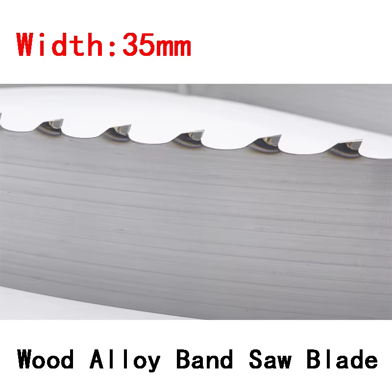Lame de scie à ruban en carbure de bois, largeur personnalisée 35mm, pour tronçon de bois, coupe de