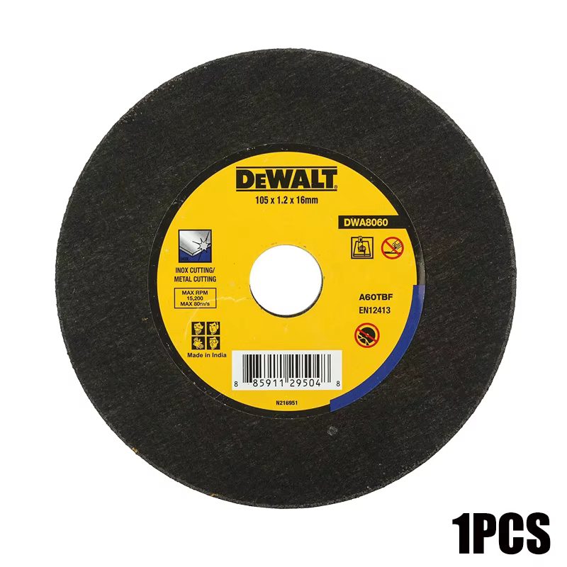 DEWALT DWA8060 meule en métal trou intérieur diamètre 16mm meuleuse disque Angle outil électrique fi
