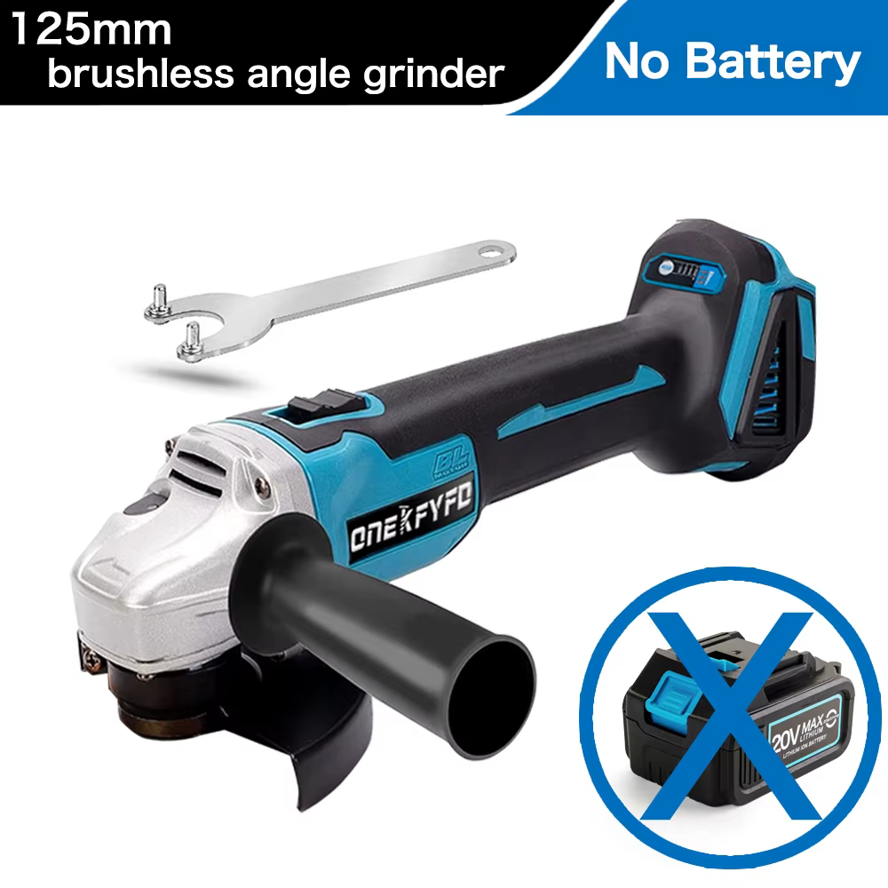 Makita – meuleuse d'angle électrique sans fil, 125mm, Rechargeable, sans balais, rectifieuse, bricol