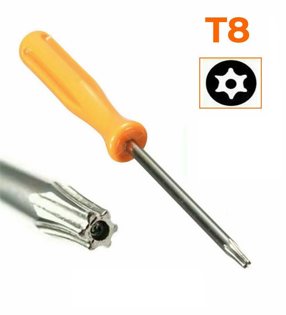 Tournevis Torx T8 spécial, tournevis d'ouverture de sécurité, outil d'ouverture, outils manuels pour