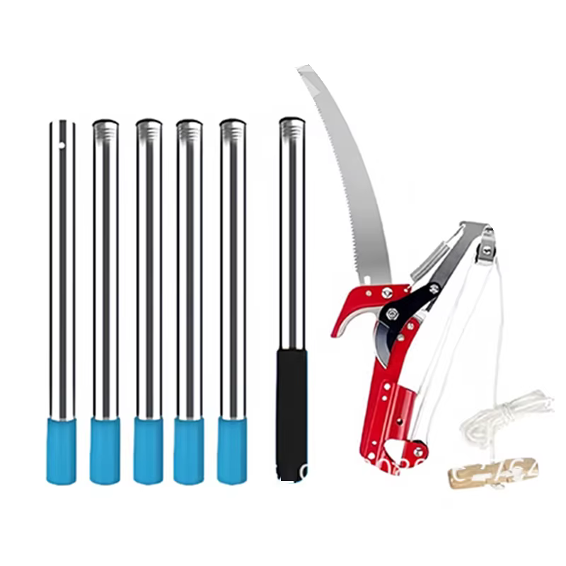 Scie à branches haute portée pour jardin, ciseaux de taille manuels, scies télescopiques réglables p