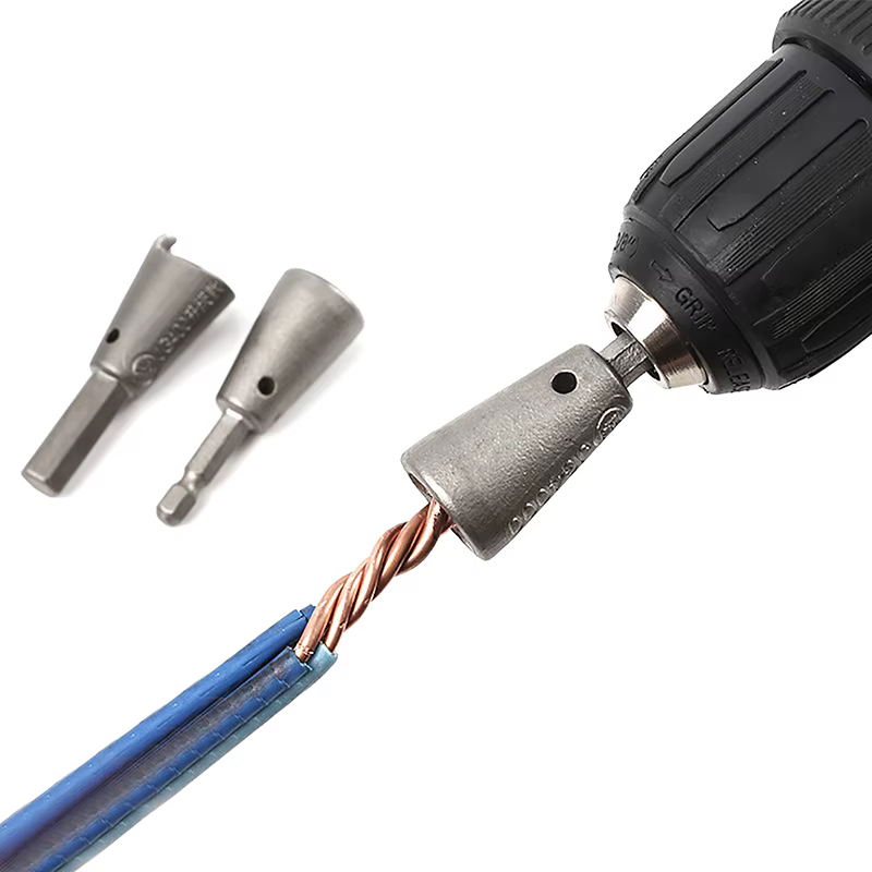 Outils de torsion de fil, poignée d'électricien, torsion rapide, fil de torsion pour perceuses élect