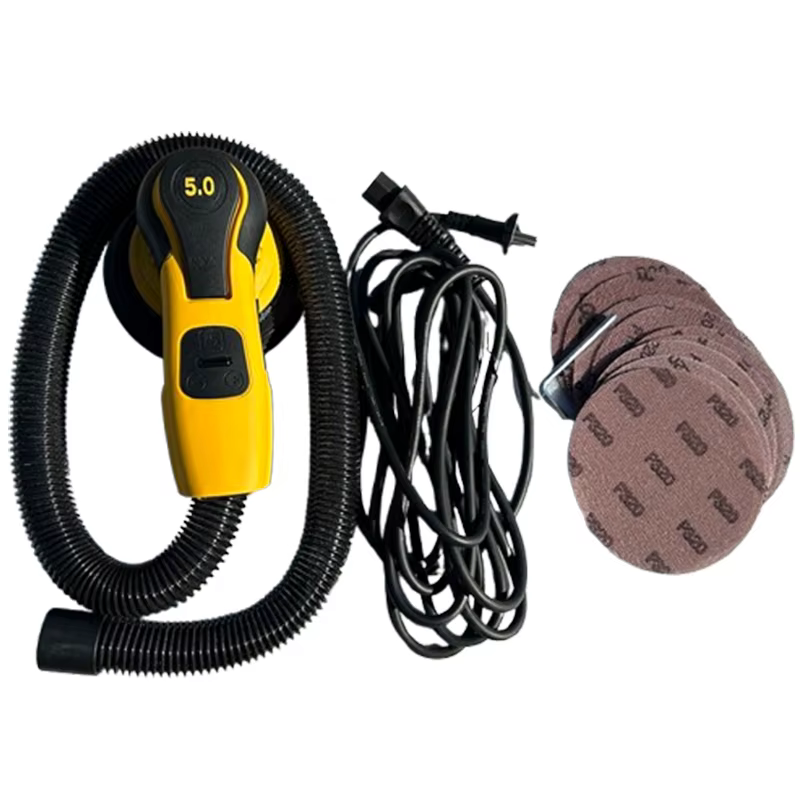 Ponceuse orbitale électrique aléatoire à excentricité 5.0, rectifieuse automatique du métal, outils