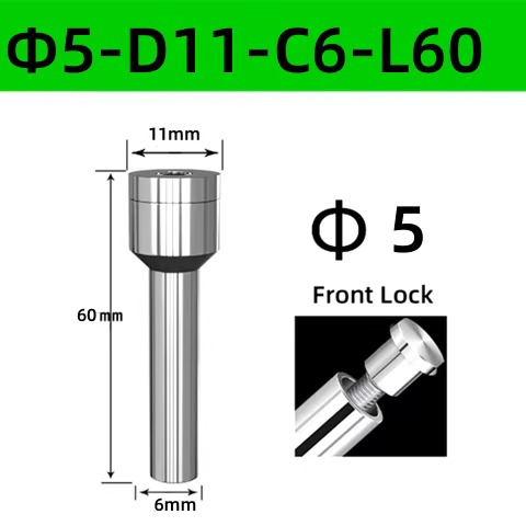 Scie fraise fente scie tonnelle support de lame 5 6 1316 22 27 32mm serrure avant/arrière CNC rainur