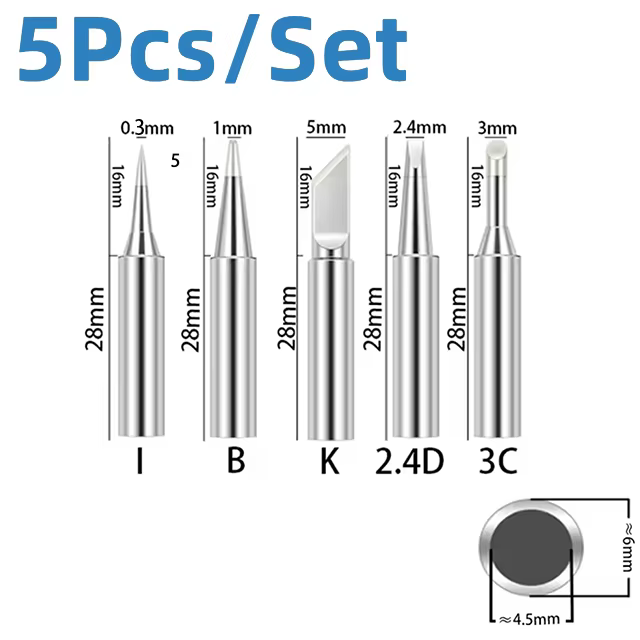 Kit de fer à souder électrique 220V 60W, pistolet à souder à température réglable, outils de soudage