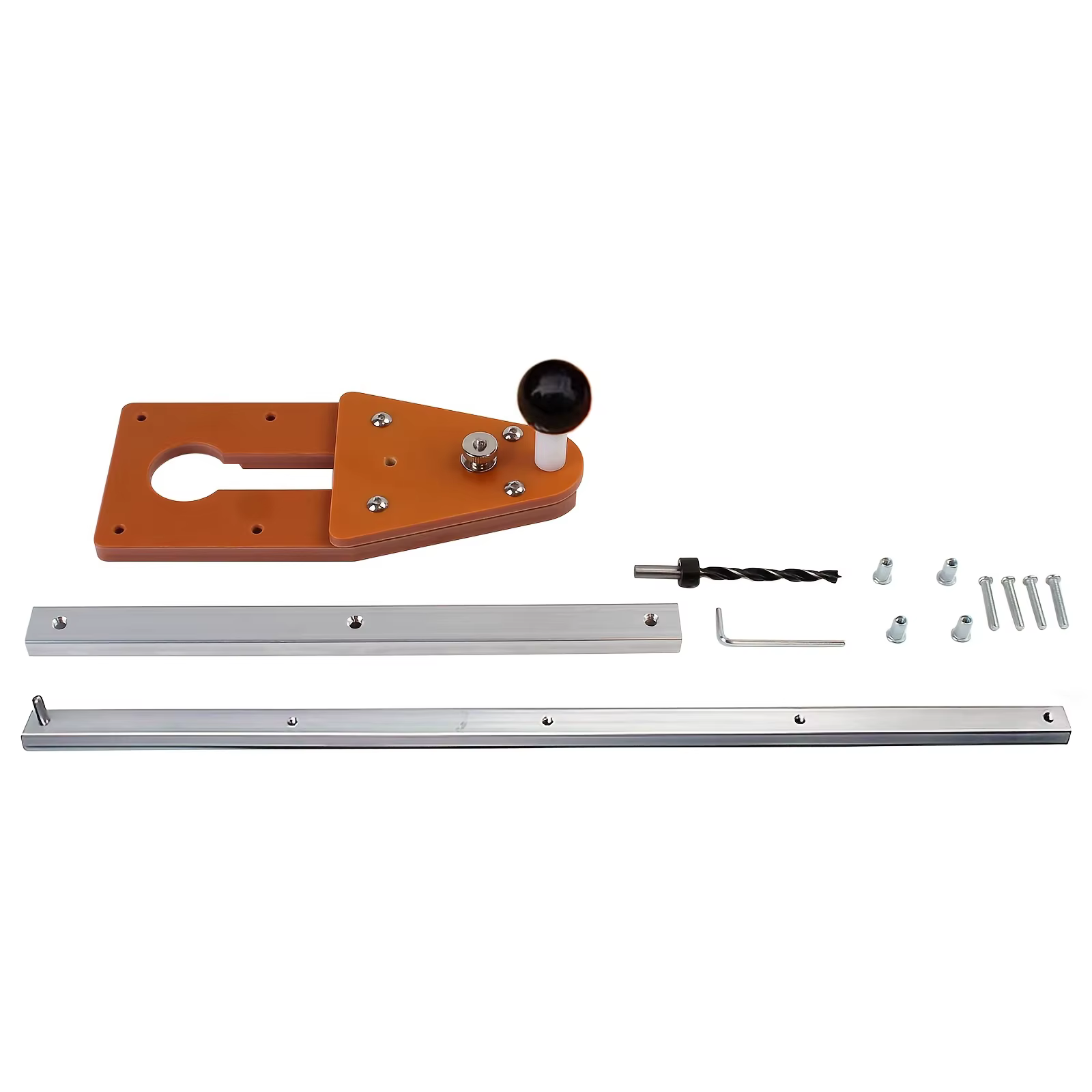 Kit de guidage de cercle Long, gabarit de coupe de cercle de routeur pour couper/router des cercles 