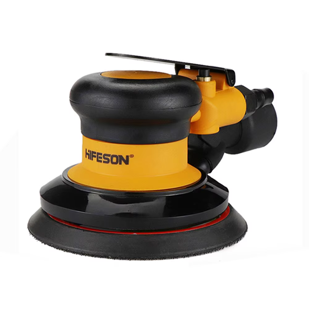 HIFESON-Ponceuse orbitale pneumatique, polisseuse à air, aspirateur à air, excentrique, rectifieuse,