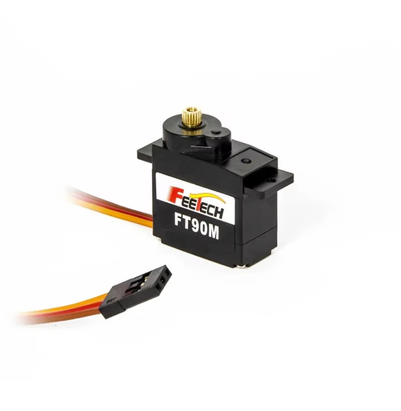 Feetech-Mini servomoteur RC FT90M, angle de résistance à 180 °, couple de 2kg, micro robot, retour p