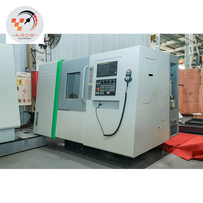 Machine de tournage et de fraisage CNC à axe unique et double tourneur Airow HT6, robuste, avec comm