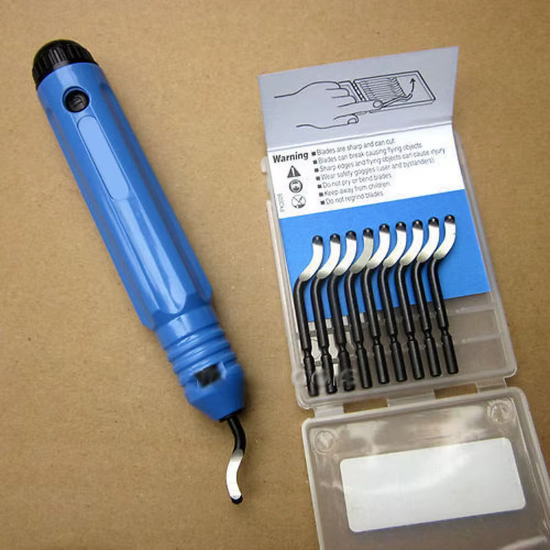 Kit d'outils d'ébavurage de réparation de métal de bavure de poignée NB1100 mèche de routeur bricola