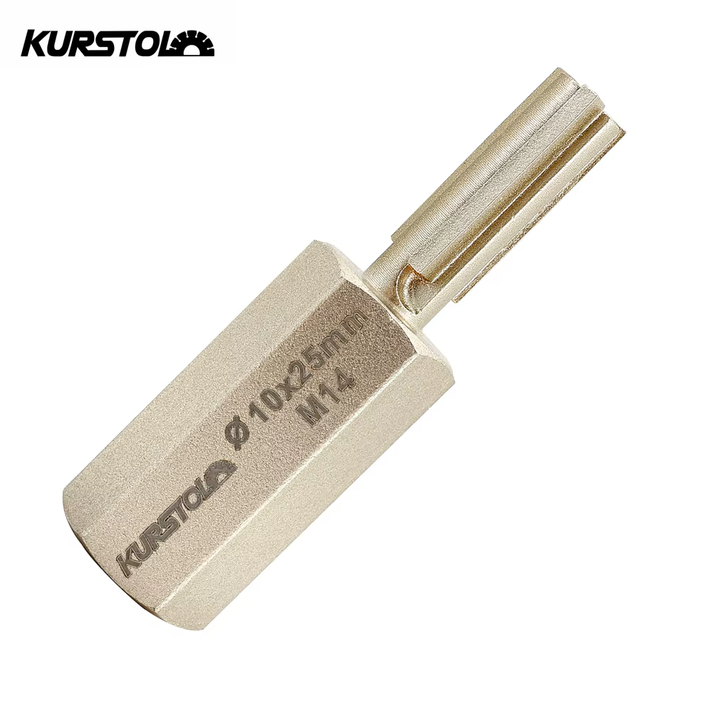 KURSTOL 1 pièce Fraise à mortier en carbure pour le décapage de mortier et de coulis, 10 mm 3/8 pouc