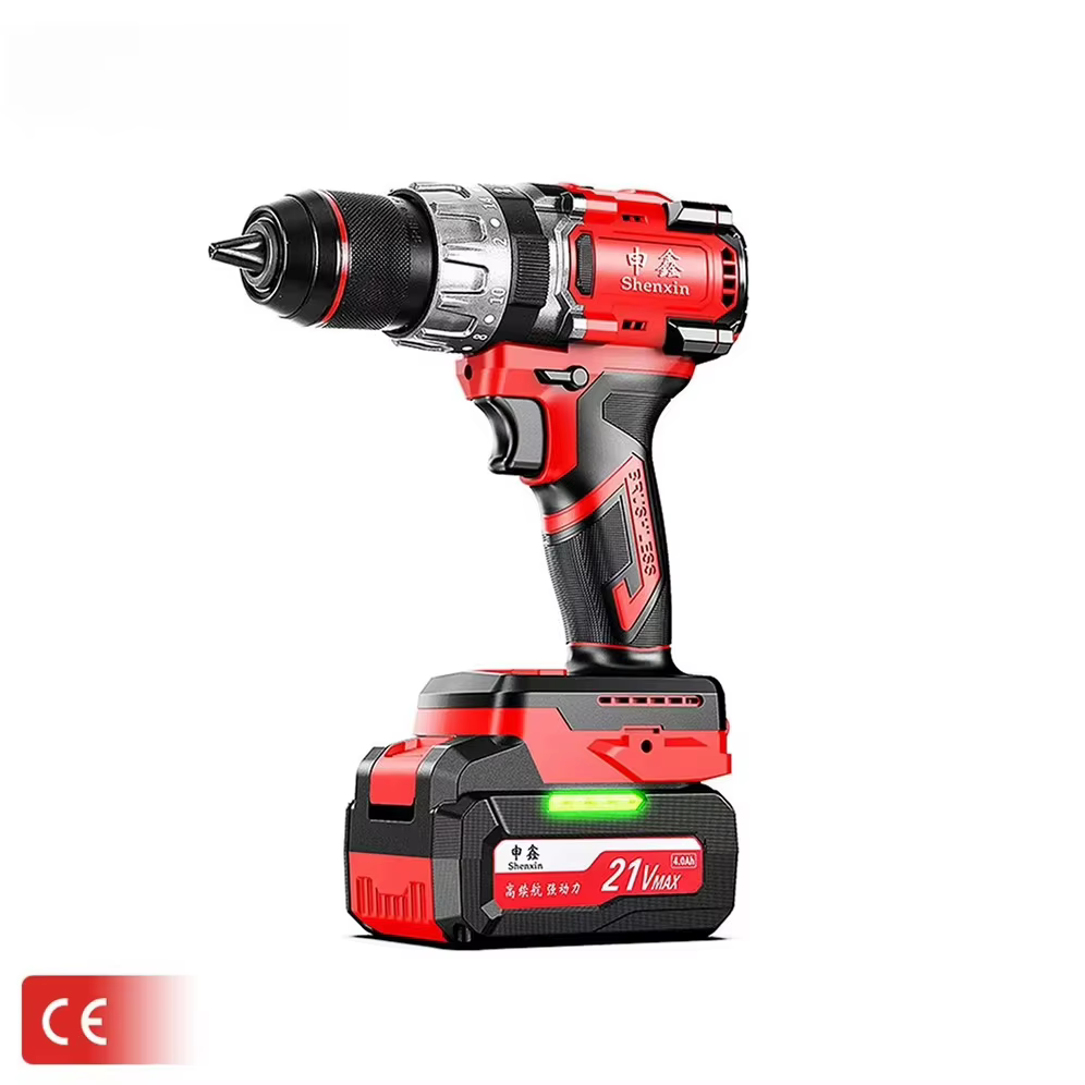 21V Supplier New 13mm Drilling Capacity Max 90N Torque Professional Percussion Drill With Antikickba