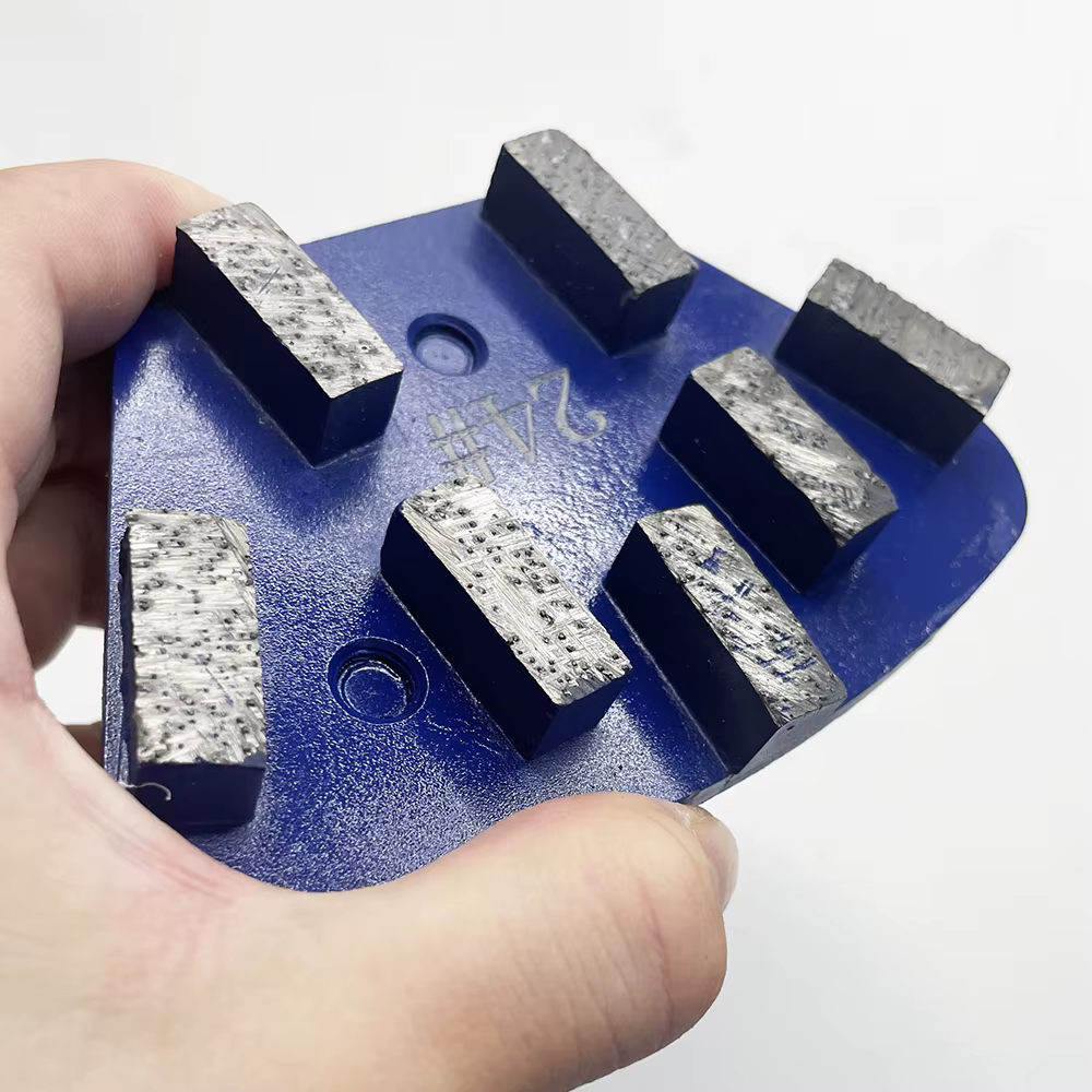Bloc de meulage en diamant pour pierre, ciment, béton, disque de meulage abrasif pour le polissage d