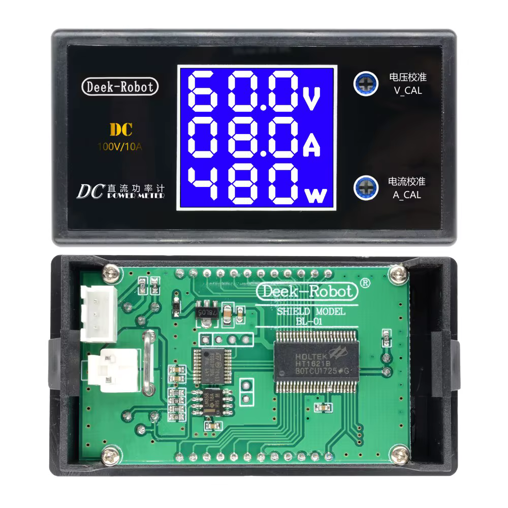 Voltmètre numérique LCD, ampèremètre, wattmètre, tension, courant, compteur de puissance, détecteur