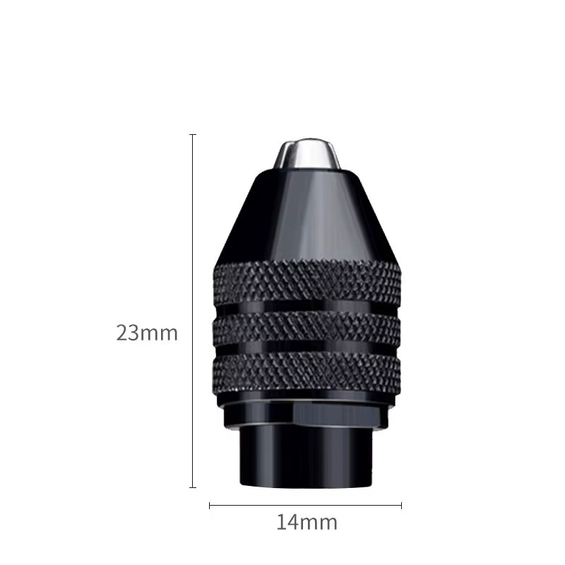 Mandrin de convertisseur de pièces, accessoires noirs, foret pour outil rotatif 4486, rechange en mé