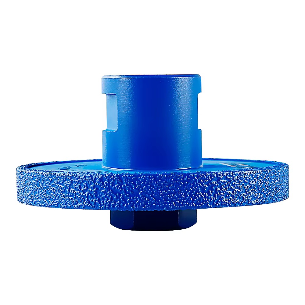 Disque de meulage à bord plat diamanté brasé LOZLIN, à coins arrondis, 5/8-11 M14 pour meuleuse d'an