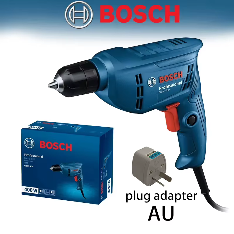 Nouvelle perceuse Bosch GBM 400, moteur à couple élevé, conception compacte pour les espaces restrei