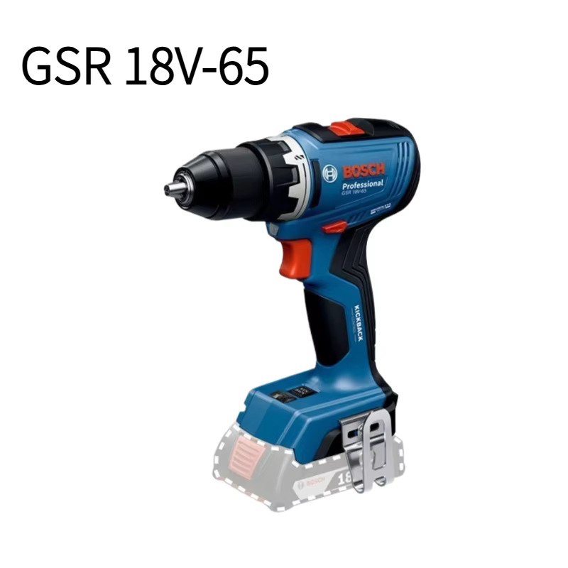 Perceuses Bosch GSR 18V-65 & GSB 18V-65, Combo Perceuse et Visseuse à Chocs, Construction Robuste po