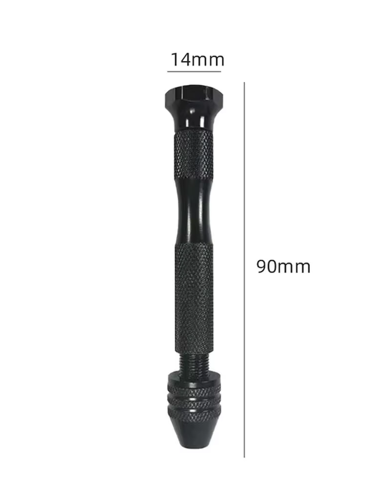 Mini perceuse à main avec jeu de forets de 0.3 à 3.2mm, outils rotatifs pour modèles, loisirs, brico
