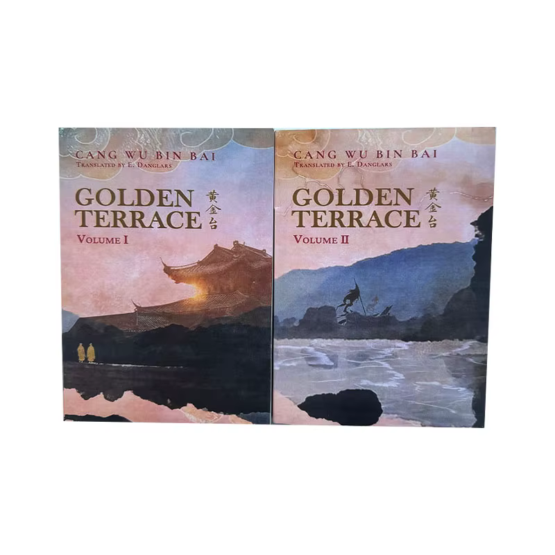 2 livres/ensemble terrasse d'or: Volume 1-2 romans d'amour pur romans d'amour anciens romans d'amour