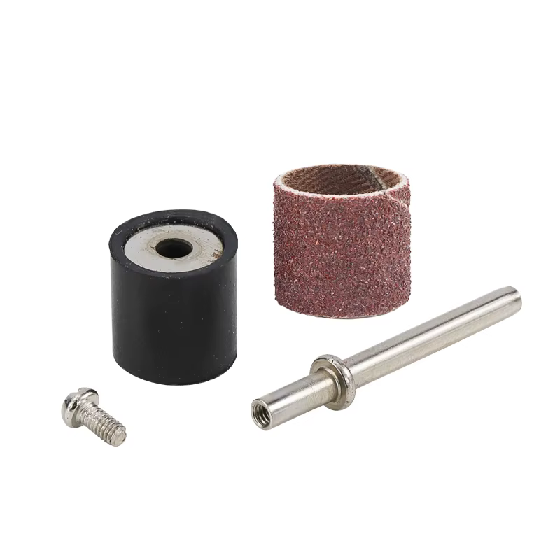 Kit de tambour de ponçage pour mini meuleuse d'angle électrique, mandrins de ponçage, grain pour man