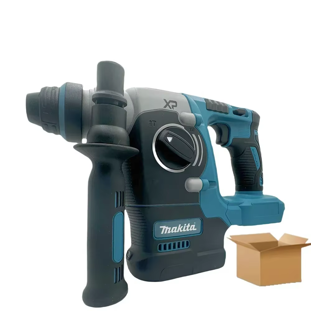 Makita 273 Perceuse à percussion rotative sans fil 18V, marteau électrique pour béton, métal, bois a