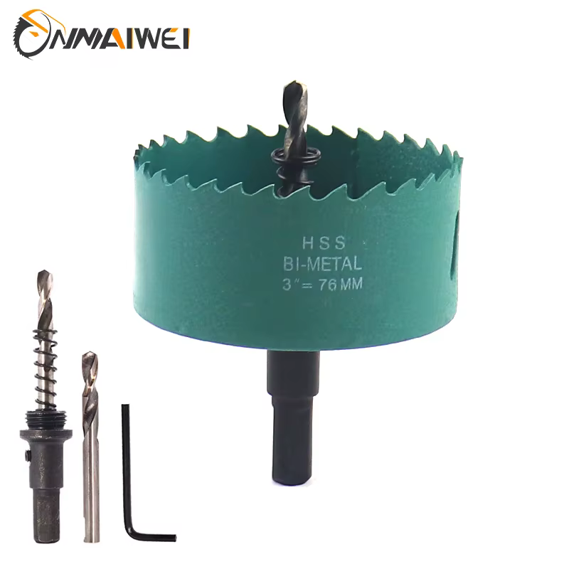 Scies à trous pour bois M42, foret bimétallique, outils de menuiserie, couronne de perçage du bois p