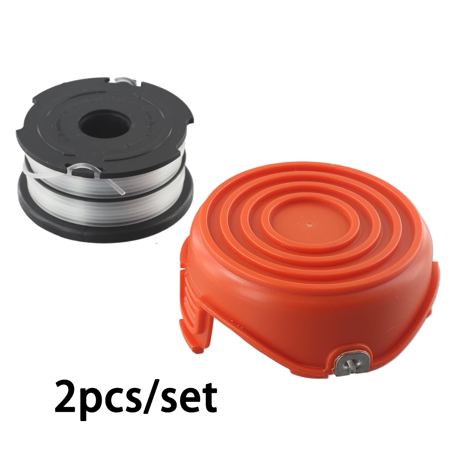 Ligne et capuchon de bobine de débroussailleuse pour Black Decker, accessoires, GL315, GL350, GL650,