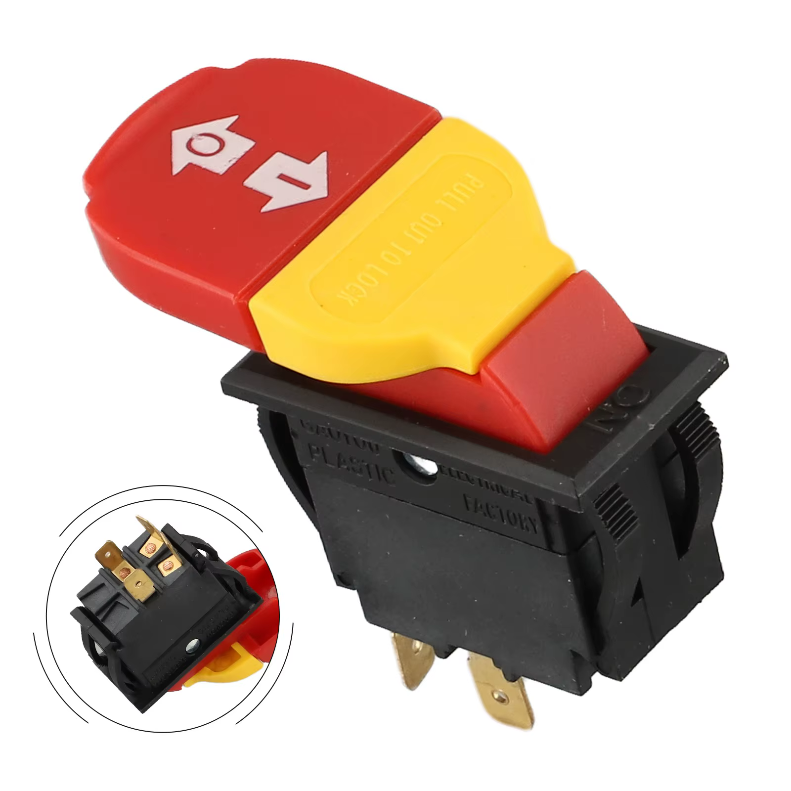 Conception conviviale du commutateur de remplacement pour scie à table, compatible avec divers modèl