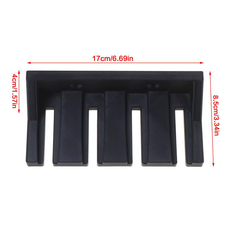 Support mural pour outils, support de rangement en plastique robuste imprimé en 3D pour l'organisati
