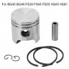 Kit de Piston 34mm pour Stihl BG45 BG46 FS38 FS45 FS55 HS45 HS81, avec anneaux, goupille de poignet,