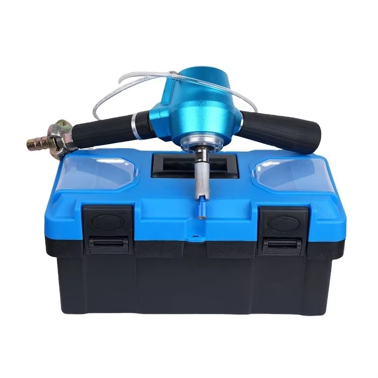Meuleuse d'air portable manuelle pour bouton de perçage