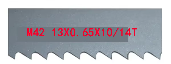 Lame de Scie à Bande D.lique Tangde MBS 1640, 1640mm, Bi Métal M42 0.65 13 115mm 10/14T TPI, 3 Pièce