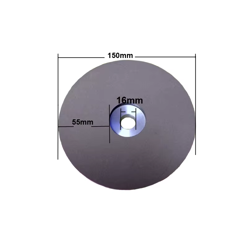 Disque de meulage pour machine à meuler 150*55*5*16 trous, pour ciseaux électriques à pousser, cisea