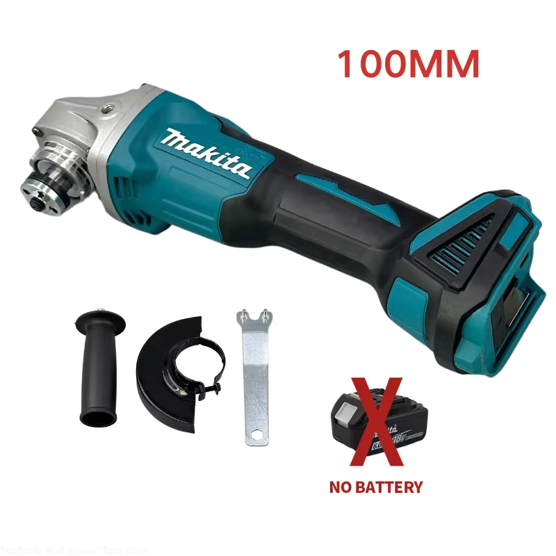 Meuleuse d'angle sans fil Makita DGA404 18V sans balais 100mm/125mm 8500 tr/min avec interrupteur co