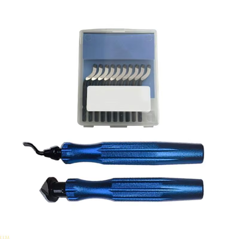 U13A To-outil déburrication déburrer avec poignée en aluminium à 360 degrés outil déburring rotatif