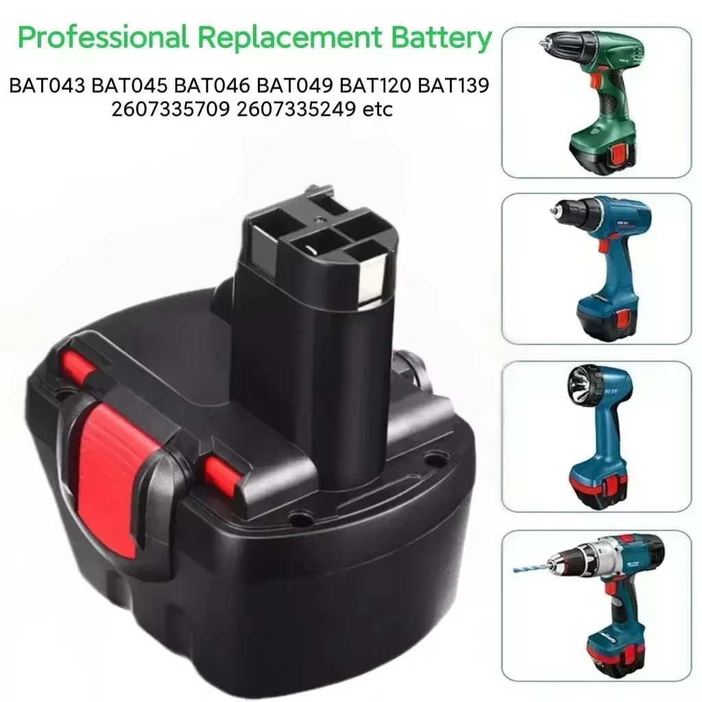 Pour Bosch 12V perceuse Li-ion PSR1200 batterie Rechargeable AHS GSB GSR 12 VE-2,GSB 12 VE-2,PSB 12