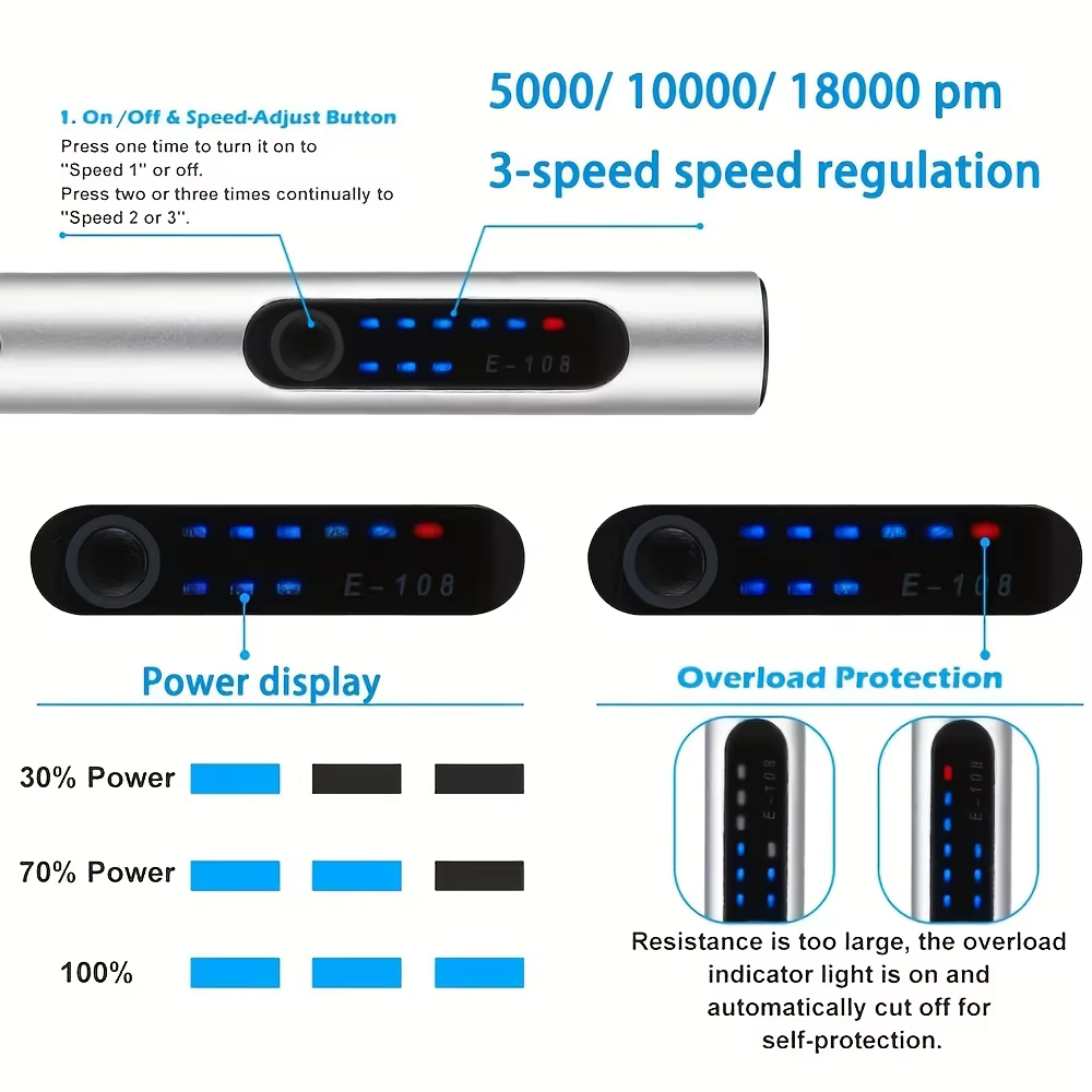 USB Sans Fil Outil Rotatif Kit Bois Gravure Stylo BRICOLAGE Pour Bijoux En Métal Verre Mini Perceuse