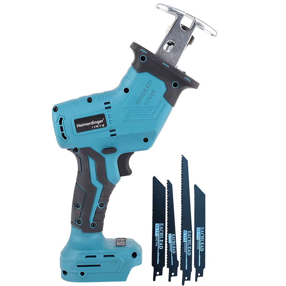 Heimerdinger-Scie sabre sans fil pour batterie Makita, scie alternative électrique sans fil, sans ba