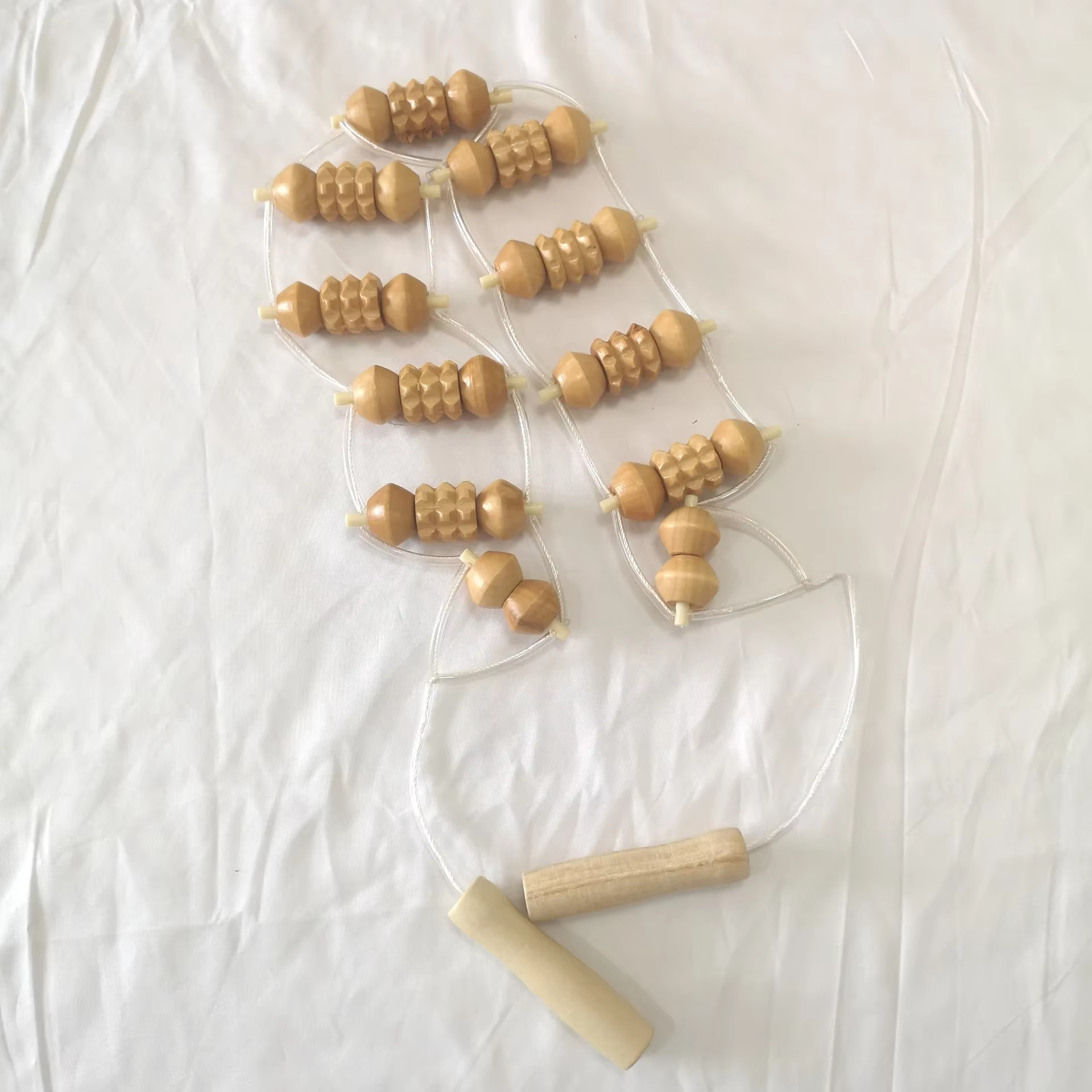 Outils de Massage en bois Massage lymphatique rouleau de thérapie en bois masseur Maderothérapie Cel