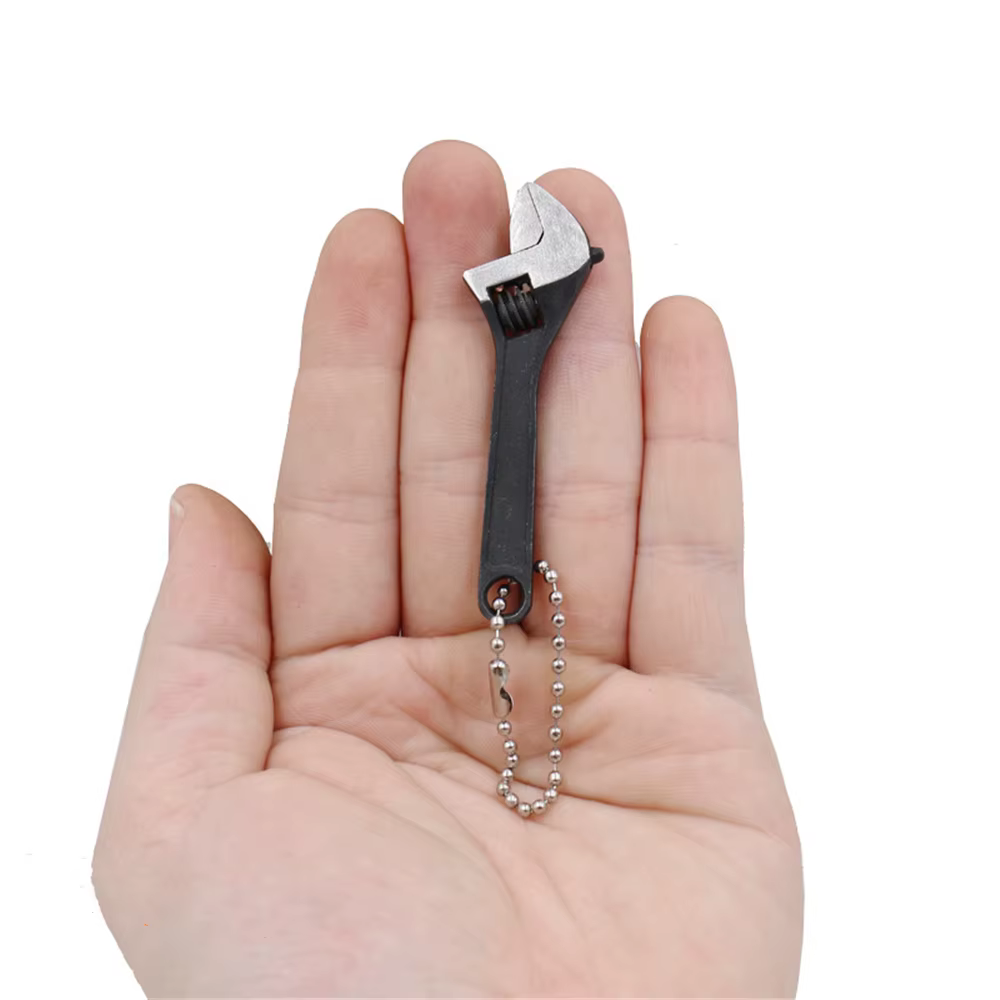 Clé singe en acier/2.5/4 pouces, Mini clé à extrémité ouverte, Mini clé de changement de vitesse, 1