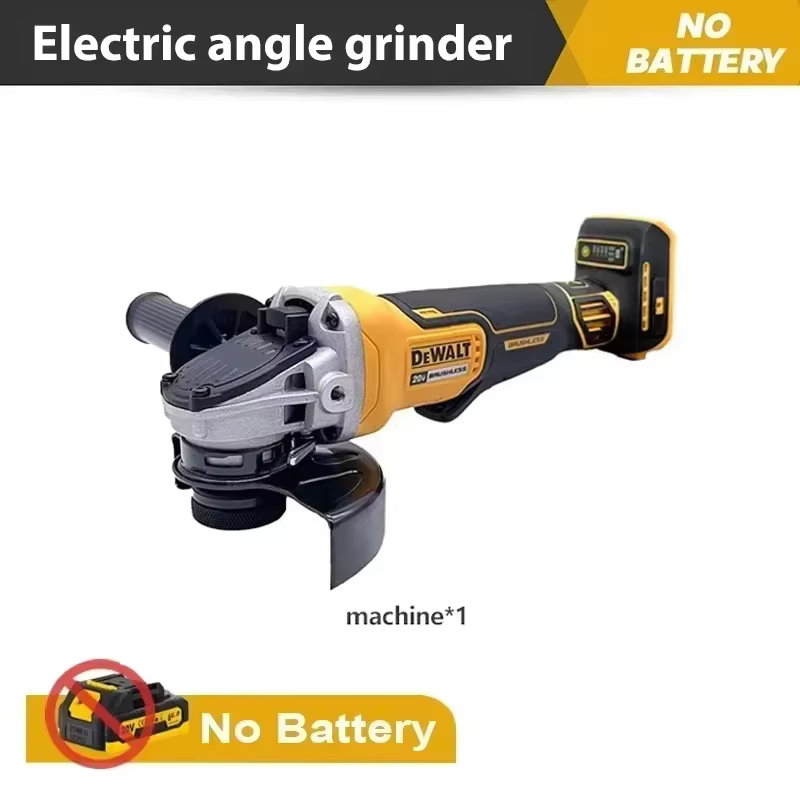 Meuleuse d'angle sans balais Dewalt DCG406 : 125/100MM, 9000RPM, machine de découpe et de polissage 