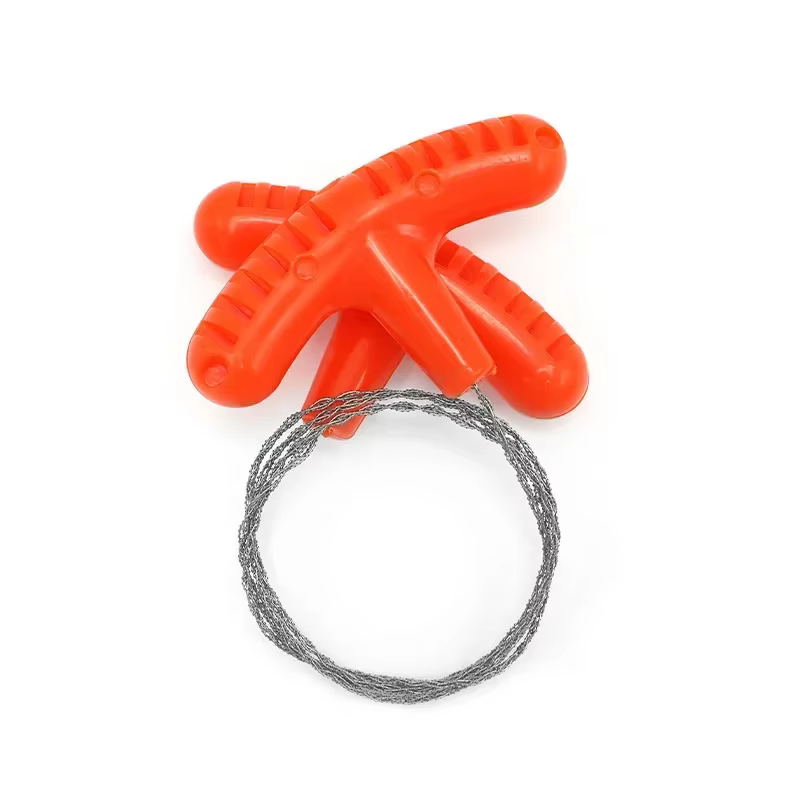1 pièce Scie à fil portable pour camping et survie en extérieur - Mini-scie manuelle en acier inoxyd