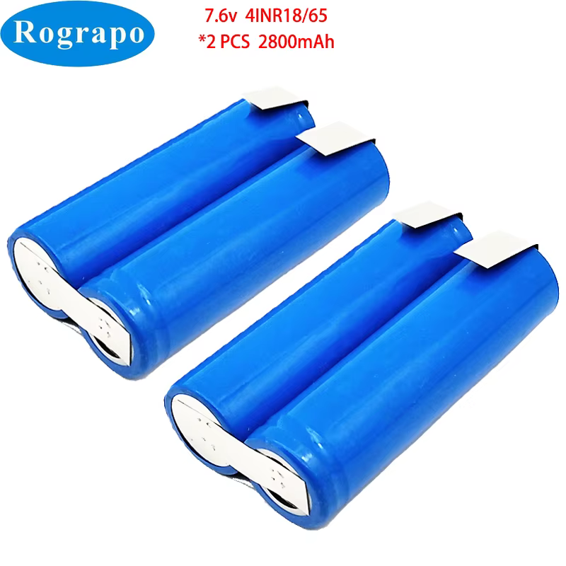 Batterie pour perceuse électrique BOSwivel BOSCH Uneo, bricolage, 7.4V, 3400mAh, 4INR18, 65, 18650