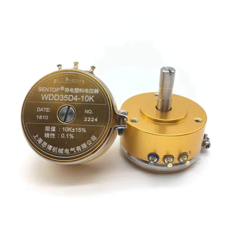 Potentiomètre en plastique conducteur Sibo, WDD35D4, 1K, 2K, 5K, 10K, linéaire 0.1%, original et aut