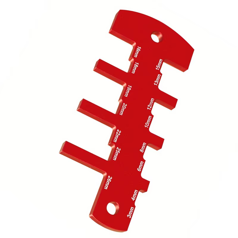 -A89Z aluminium pour routeur jauge de profondeur Table scie jauge de hauteur outil de mesure configu