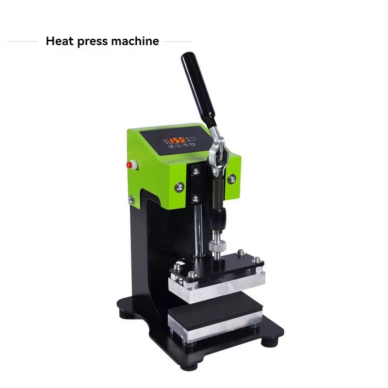 Presse à chaud manuelle, petite Machine de transfert de chaleur à Double plaque, presse à colophane 