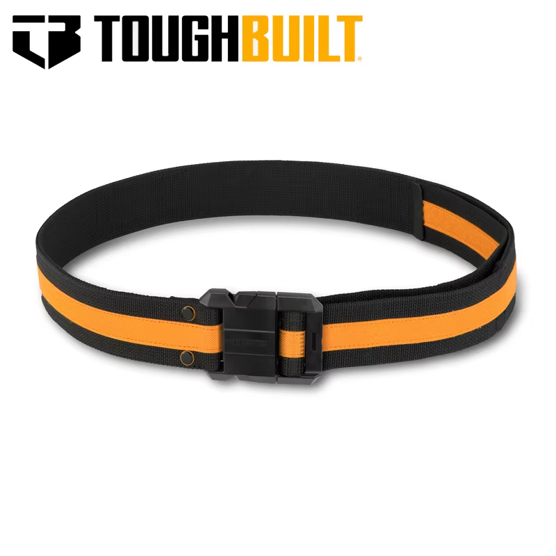 Ceinture de travail TOUGHBUILT avec taille réglable robuste et durable, pièce d'outil résistante TB-
