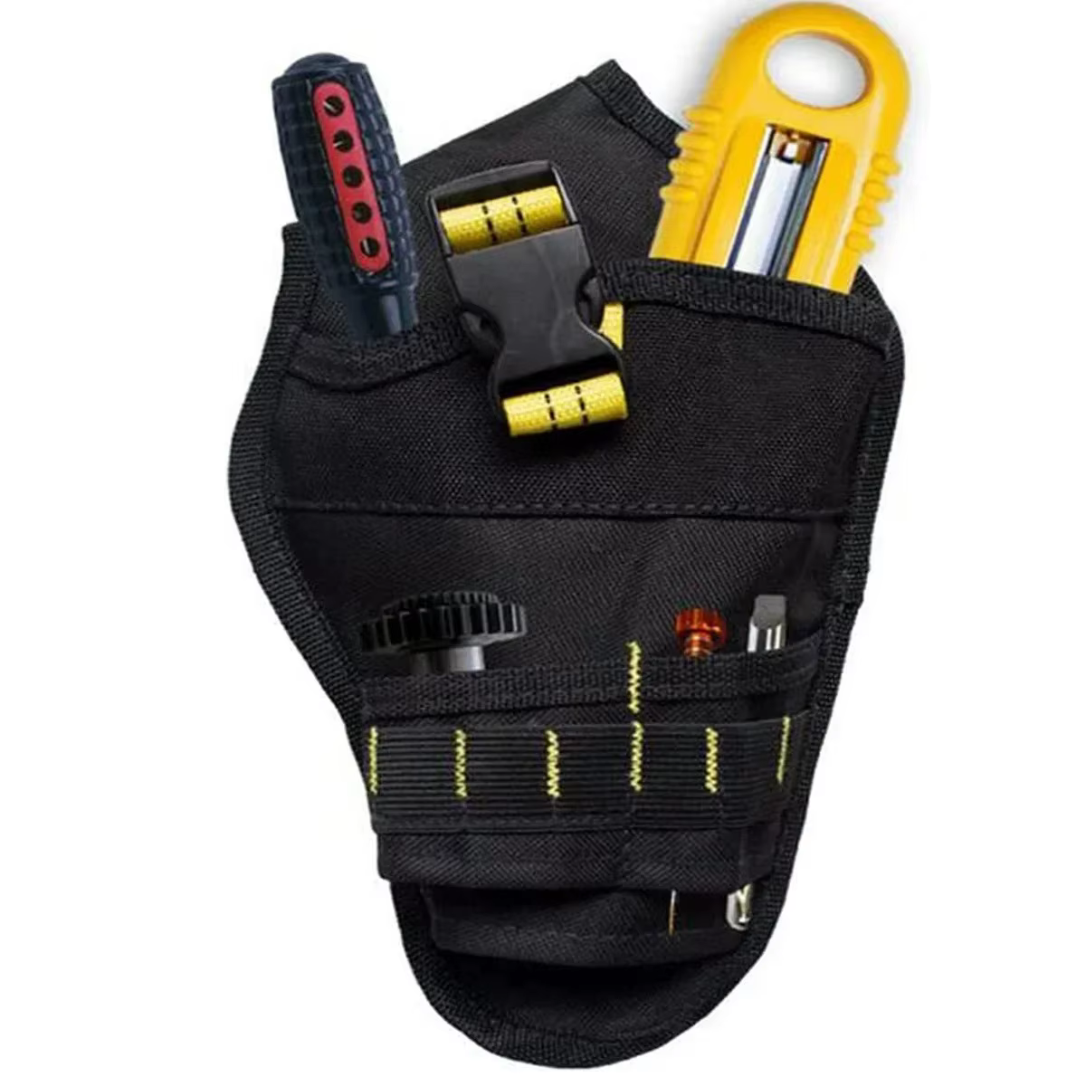 Sac de rangement multifonctionnel pour outils, pochette de ceinture, trousse d'électricien, sacoche