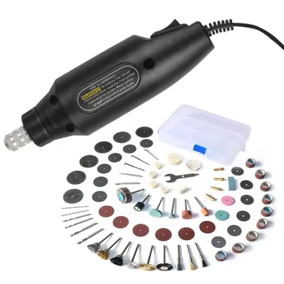Mini perceuse électrique 12V, machine à meuler avec accessoires de gravure, outil rotatif Dremel, mi